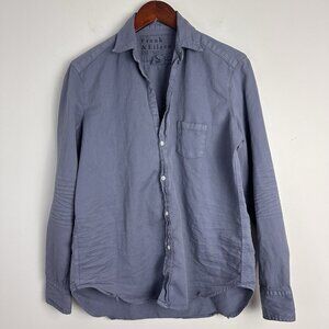 Frank & Eileen Famous Denim “Eileen” Button Up Shirt  XS